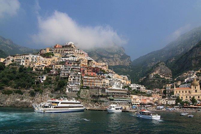 Amalfi Coast with stop at Emerald Grotto - Positano One-Hour Focus: Pastel Houses, Photos, and Italian Lunch Time