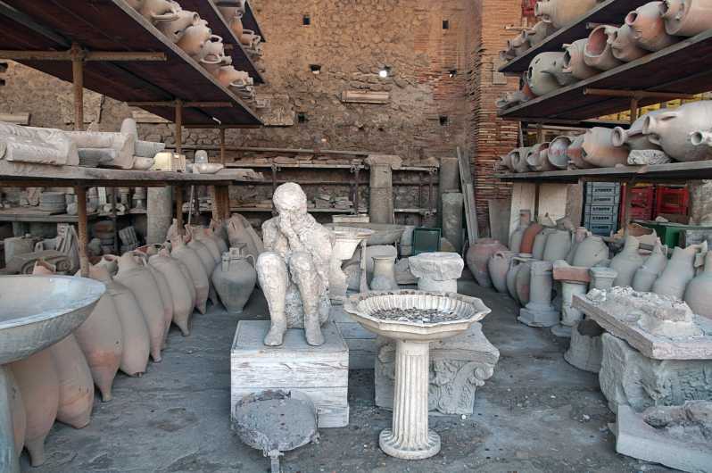 From Naples Port:Pompeii+Vesuvius tour - Moving on to Pompeii: quick transfer, then choose your own pace