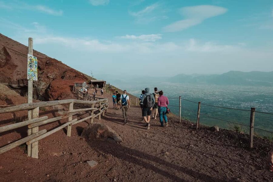 From Pompeii: Mount Vesuvius Guided Tour with Transfer - The shared van transfer from Pompeii to Vesuvius base