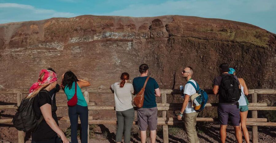 From Pompeii: Mount Vesuvius Guided Tour with Transfer - The hike up: steep at first, then manageable with breaks