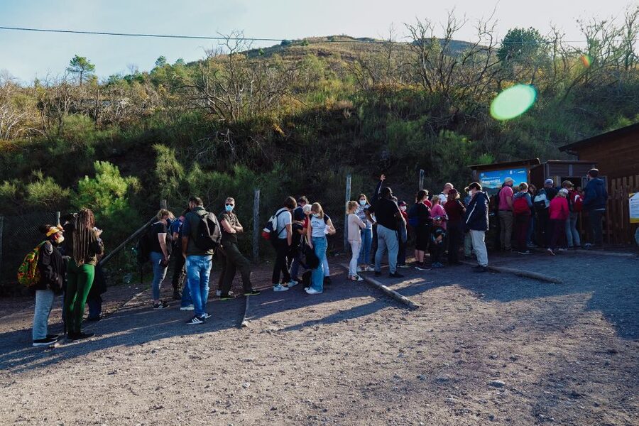 From Pompeii: Mount Vesuvius Guided Tour with Transfer - The Bay of Naples panorama: the real reward at the top