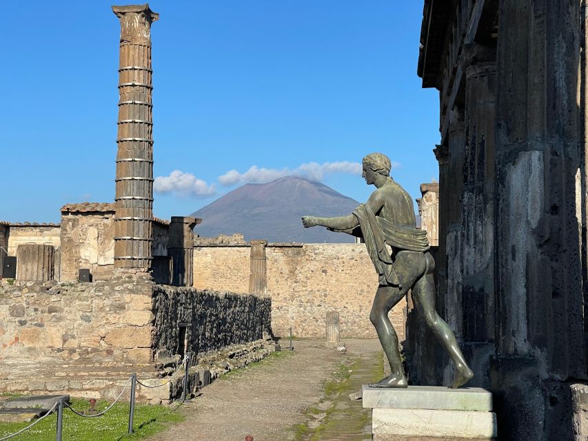 From Positano: Pompeii & Vesuvius tour small group - Pompeii with a live guide for 2 hours