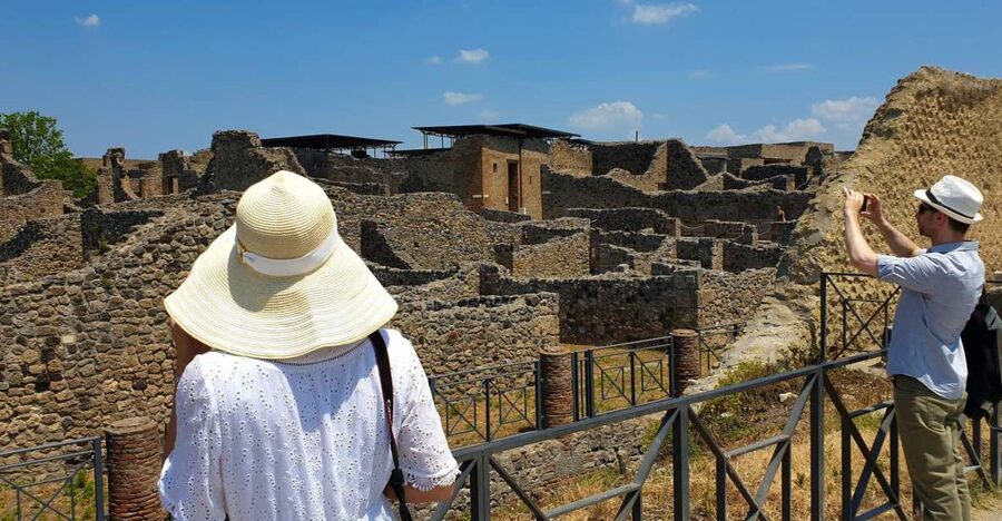 From Sorrento: Skip-the-Line Pompeii Tour and Vineyard Lunch - Skip-the-line Pompeii entry: getting oriented fast