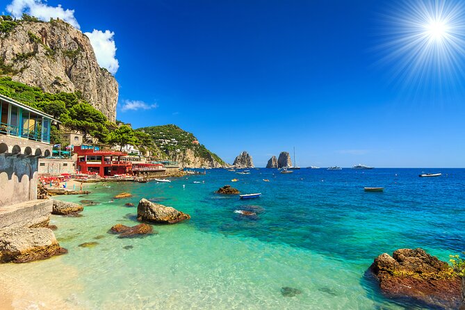Full Day Capri Tour from Pompeii by Small Ferry Boat - Pompeii to Capri Without Ticket-Line Stress
