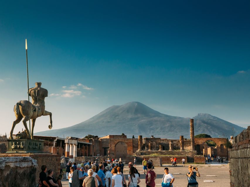 Pompei: Pompeii and Vesuvius Combo with Transfer and Tickets - Vesuvius National Park stop: 1.5 hours to reach the crater area