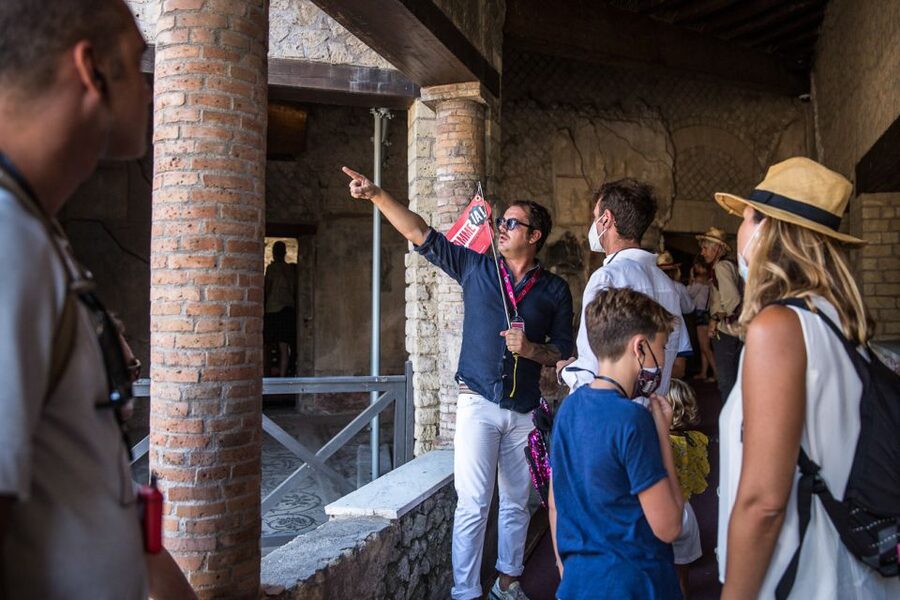 Pompeii: Guided Tour and Skip-the-Line Ticket - Theater District and Forum Baths: Roman Entertainment Meets Daily Reset