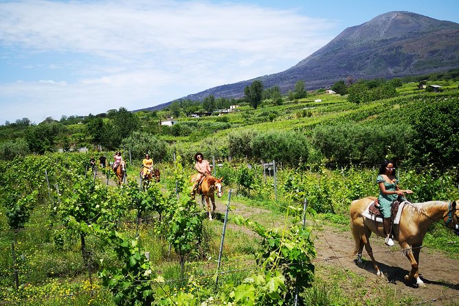 Pompeii Guided Tour & Horse Riding on Vesuvius with Lunch - Skip-the-line Pompeii with a licensed archaeologist guide