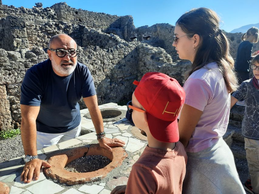 Pompeii Private Tour for Kids and Their Families - Skip-the-line reality: smoother entry, but still plan tickets
