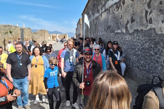 Pompeii small group tour with skip-the-line entrance included - Guides in Action: Claudia, Vincenzo (Enzo), and Bernadette