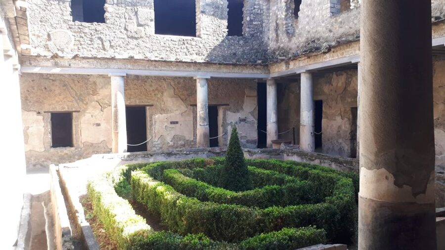 Pompeii Sunset tour for small group - Theatre District Time: Large Theatre and the Shape of Entertainment