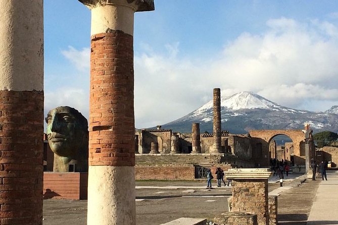 Pompeii Tour & Admission included in a Small Group - The main loop: Forum buildings, baths, and the “daily life” backbone
