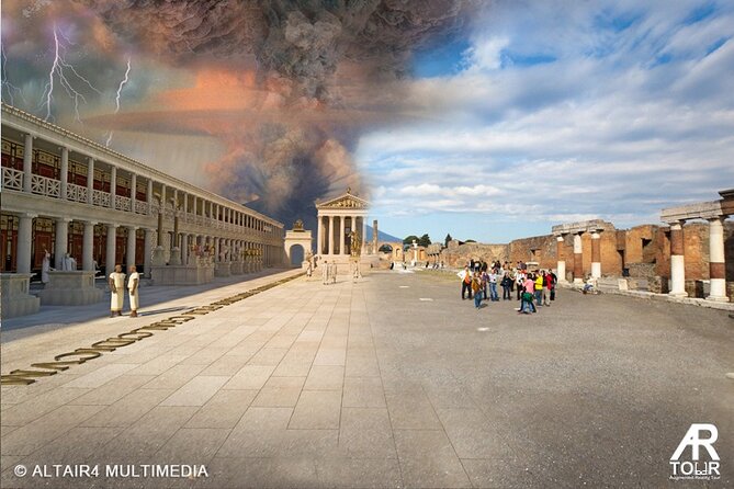 Pompeii: walking tour with 3D glasses and with entrance ticket - Walking into Pompeii with AR 3D glasses