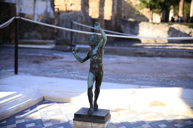 Skip-the-Line Best of Pompeii in one Day Tour w Local Guide & new opened houses - From UNESCO Pompeii to the eruption story: where the tour begins