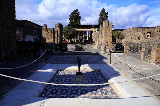 Skip-the-Line Half-Day Private Tour Ancient Pompeii Highlights with Native Guide - Foro di Pompeya: markets, civic space, and how people gathered