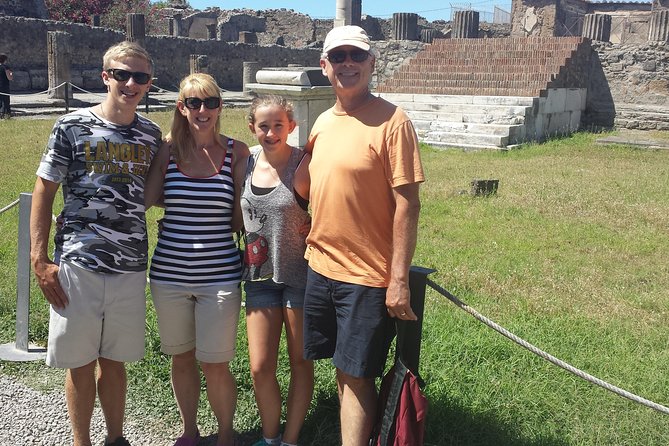 Skip the Line Pompeii Tour For Kids and Families w Special Guide - Timed check-in at Hotel Vittoria: planning your 9am, 12:30pm, or 2:30pm slot