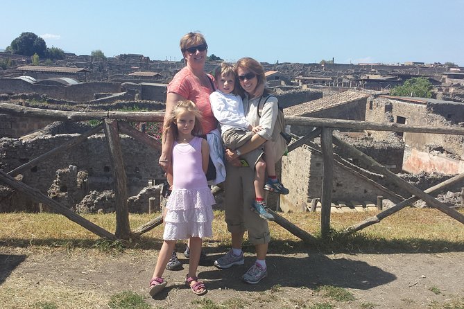 Skip the Line Pompeii Tour For Kids and Families w Special Guide - What you’ll see: amphitheater, Forum, Roman Baths, and everyday Pompeii