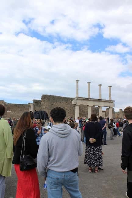 Vesuvius and Pompeii Tour from Naples All Included - Vesuvius crater time with an alpin guide: practical and perspective-heavy